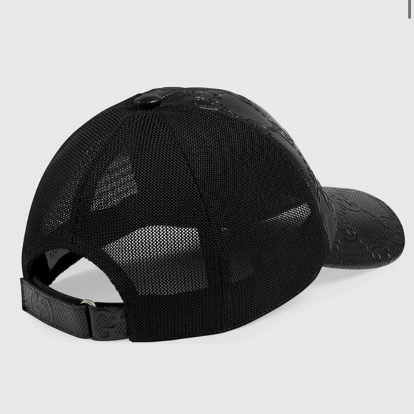 Authentic GUCCI-GG Embossed Baseball Hat - Picture 2 of 3